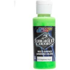 Wicked Colors fluorescent green 2 oz