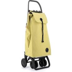 ROLSER I-Max Tweed 4 Wheel 2 Swivelling Foldable Shopping Lime