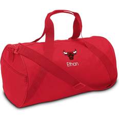 Chad & Jake Youth Red Chicago Bulls Personalized Duffle Bag