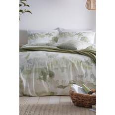 Appletree Loft Edale Cotton Set Duvet Cover Green