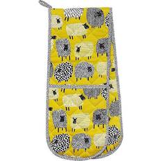 Ulster Weavers Double Oven Glove Dotty Pot Holders Yellow