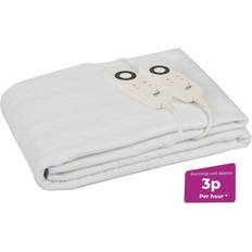 Neo Electric Heated Underblanket Mattress Cover White