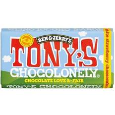 Tony's Chocolonely White Strawberry Cheesecake