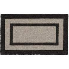 Relaxdays Long Coir Doormat Grey