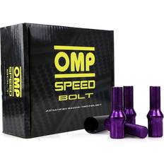 OMP Set Møtrikker 27 mm Violet 20 uds M12 x 1,25