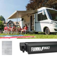 Fiamma F80S 290 Awning Deep Black Royal Grey