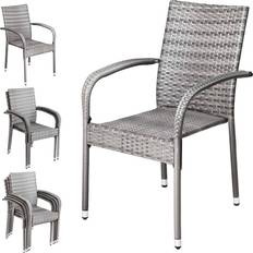 Garden & Outdoor Furniture Deuba Casaria Poly Rattan