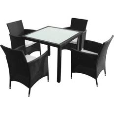 vidaXL 5 Piece Poly Patio Dining Set