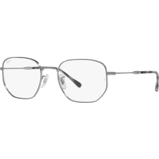 Silver Glasses Ray-Ban Unisex Rb6496 Gunmetal Clear Lenses Polarized 51-20