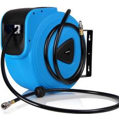 Deuba 1/4 Hose Reel Bracket Compressed Air Pneumatic Retractable Auto