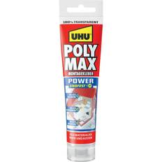 UHU POLY MAX EXPRESS GLASKLAR Adhesive sealant Colour Transparent 47845 115 g