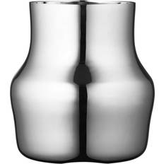 Gense Dorotea Shiny Steel Vase 19.5cm