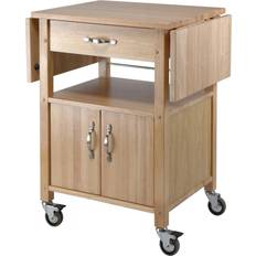 Winsome Wood Rachael Drop Leaf Cart Trolley Table