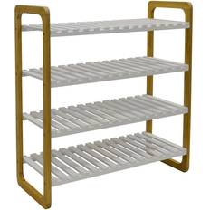 Watsons on the Web SLATS Bamboo 4 Shoe Rack