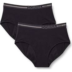 L Knickers Dorina Moon Night Medium Absorbency Period Panties 2-pack - Black