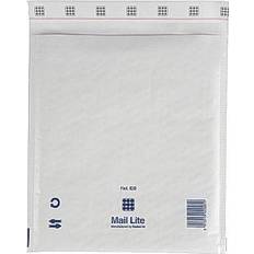 Mail Lite Bubble Lined Postal Bag Size E/2 220x260mm 100-pack