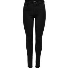 Women - XXL Jeans Only Onlroyal High Skinny Fit Jeans - Black