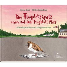 Der Flugplatzspatz nahm auf dem Flugblatt Platz