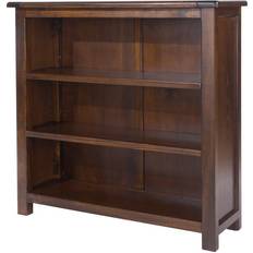 Brown Book Shelves Core Products Low Book Shelf