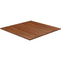 vidaXL Dark brown, 90 Solid Table Top 90x90cm