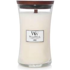 Woodwick Linen Scented Candle 609g