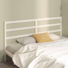 vidaXL white, 206 Solid Wood Pine Bed Headboard