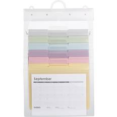 Smead SMD92064 Cascading File Wall Organizer Pastel