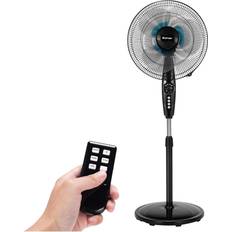 Costway Adjustable Oscillating Pedestal Fan Dual Blades Control