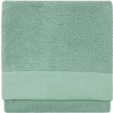 Furn Textured Weave Oxford Panel Hand Guest Towel Grey, Green