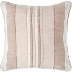 Homescapes 45 Morocco Striped Cushion Cover Beige, Natural (45x45cm)