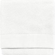 Furn Textured Weave Oxford Panel Hand Guest Towel White