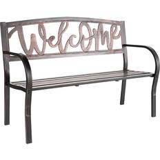 Evergreen Metal Garden Bench