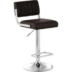 Black Bar Stools Premier Housewares Seat Bar Stool