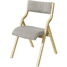 SoBuy Wooden Padded Folding Kitchen Chair