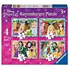 Ravensburger Puzzles Disney Prinses, 4in1, Puzzle