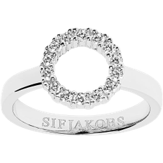 Sif Jakobs Biella Piccolo Ring - Silver/Transparent