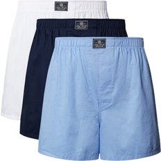 Polo Ralph Lauren Blue - Men Underwear Polo Ralph Lauren Open Boxer 3-pack - White/Blue/Navy
