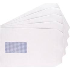 Window Envelopes Q-CONNECT C5 Envelopes Window Pocket Self Seal 100gsm 500-pack