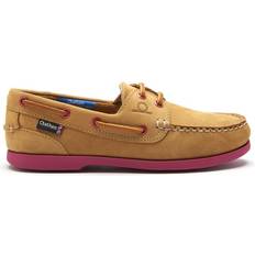 39 ⅓ - Women Boat Shoes Chatham Pippa II G2 - Tan/Pink