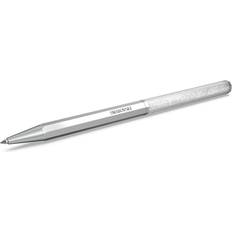 Silver Ballpoint Pens Swarovski Crystalline ballpoint pen, Octagon shape, Silver Tone, Chrome plated