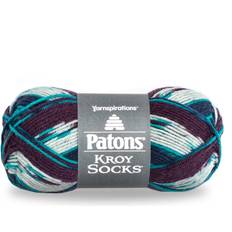 Patons Kroy Socks Yarn-Blue Raspberry