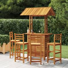 vidaXL 3 Outdoor Bar Set