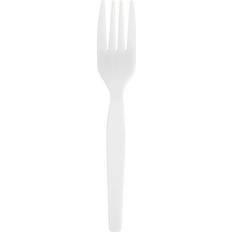 Genuine Joe Forks Hvy-Wght 1000/CT White 30400