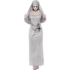 Ghosts Fancy Dresses Smiffys Gothic Nun Costume