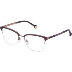 Carolina Herrera VHE 138 08FE, including lenses, RECTANGLE Glasses, FEMALE