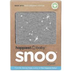 Happiest Baby Organic Cotton SNOO Bassinet Fitted Sheet Graphite Galaxy