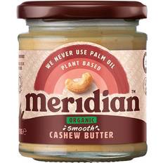 Meridian Foods Organic Smooth Cashew Nut Butter 170G