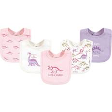 Touched By Nature Unisex Organic Cotton Bibs, Retro Dino, One Size