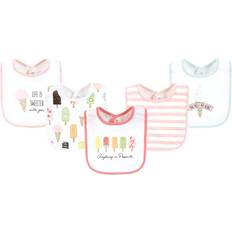 Touched By Nature Unisex Organic Cotton Bibs, Popsicle, One Size