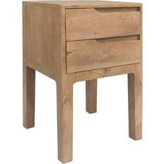 BigBuy Home Side Natural Mango wood Small Table 40x40cm